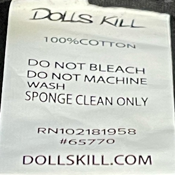 Black dolls kill bucket sun hat - Picture 4 of 4